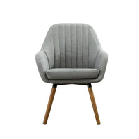Fauteuil d'appoint contemporain en tissu