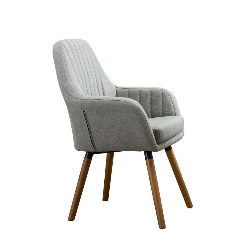 Fauteuil d'appoint contemporain en tissu