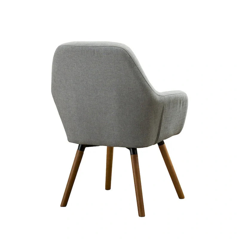 Fauteuil d'appoint contemporain en tissu