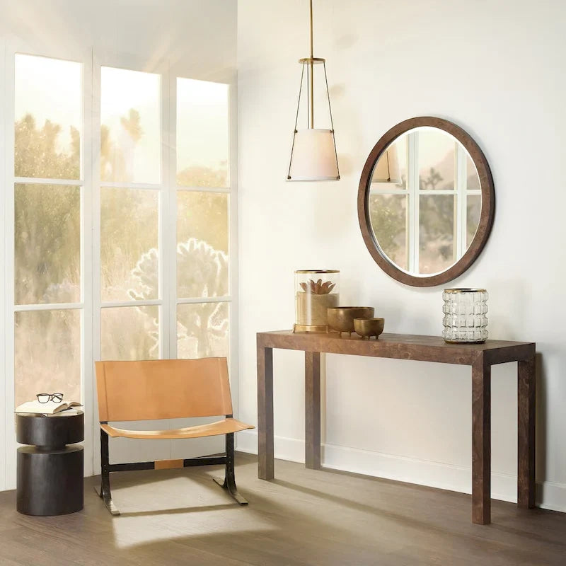 Table d'appoint ronde Jamie Young Dylan Wood