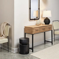 Table d'appoint ronde Jamie Young Dylan Wood