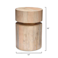 Table d'appoint ronde Jamie Young Dylan Wood
