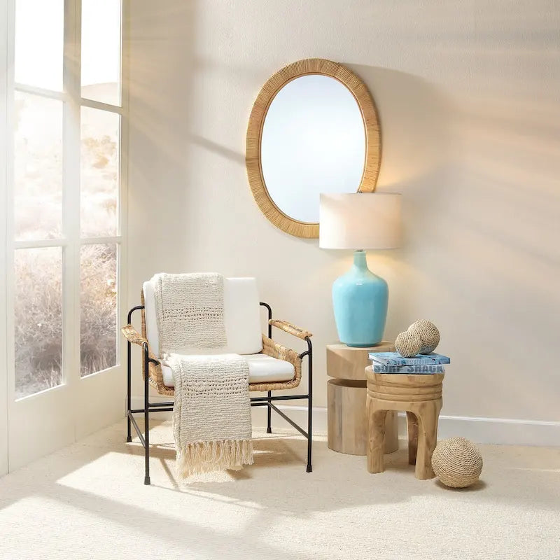 Table d'appoint ronde Jamie Young Dylan Wood