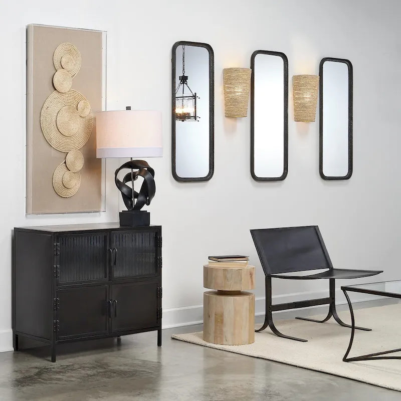Table d'appoint ronde Jamie Young Dylan Wood