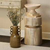 Table d'appoint ronde Jamie Young Dylan Wood