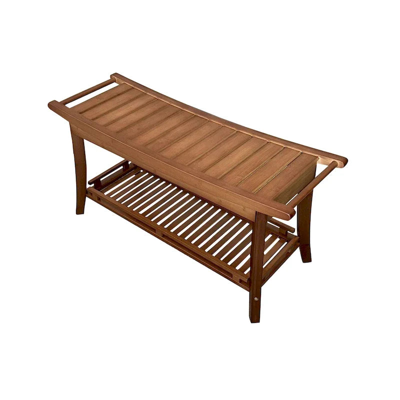 Banc de spa Premier en bambou massif 39