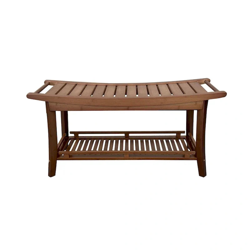 Banc de spa Premier en bambou massif 39