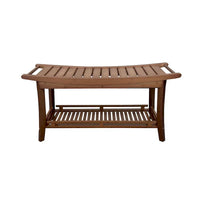 Banc de spa Premier en bambou massif 39