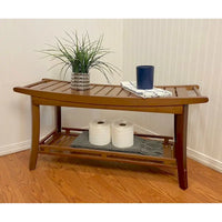 Banc de spa Premier en bambou massif 39