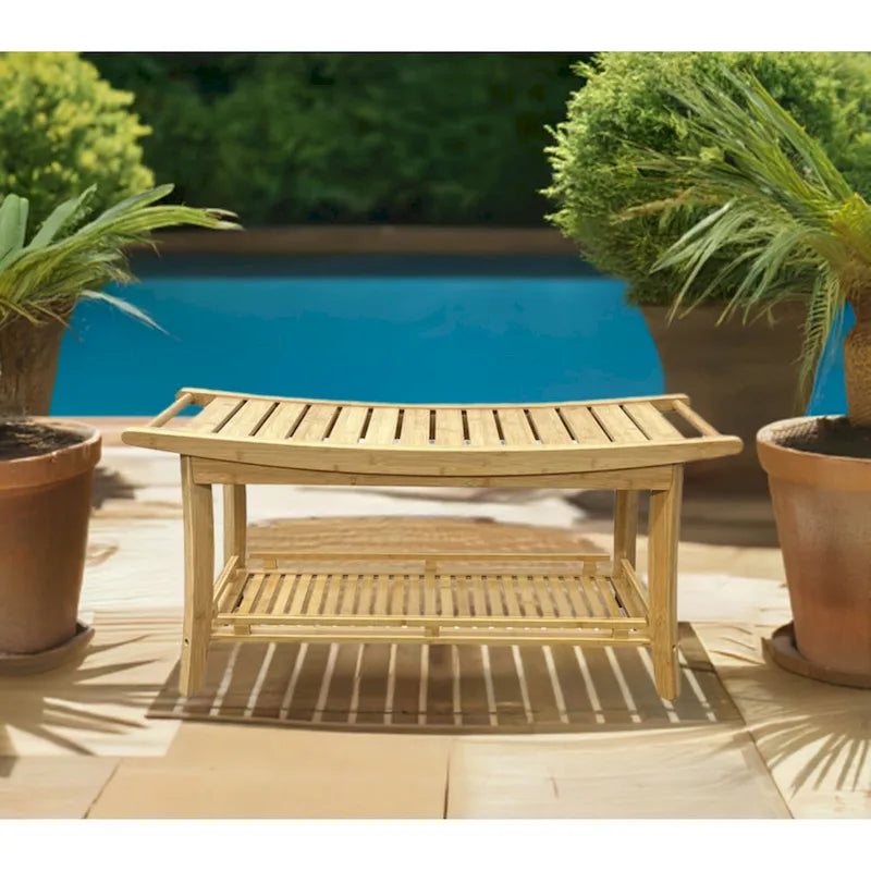 Banc de spa Premier 39 en bambou massif