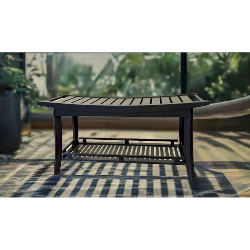 Banc de spa Premier en bambou massif 39