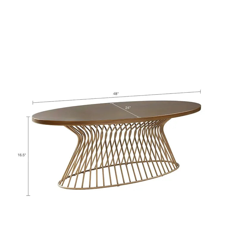 Table basse Mercer Table d'appoint moderne, pour salon, chambre à coucher, studio, table de salon confortable, lecture confortable
