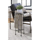 Signature Design by Ashley Newgoren Table d'appoint transparente/noire - 11L x 11P x 24H