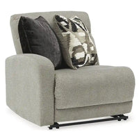 Canapé sectionnel inclinable électrique 3 pièces gris Colleyville de Signature Design by Ashley - 109 larg. x 38 prof. x 39 haut.