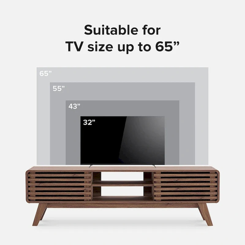 Meuble TV moderne du milieu du siècle Mopio Ensley 59