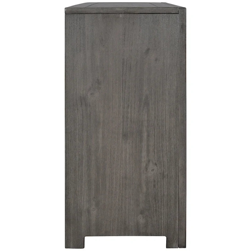 Console moderne Table de canapé pour salon avec 2 étagères