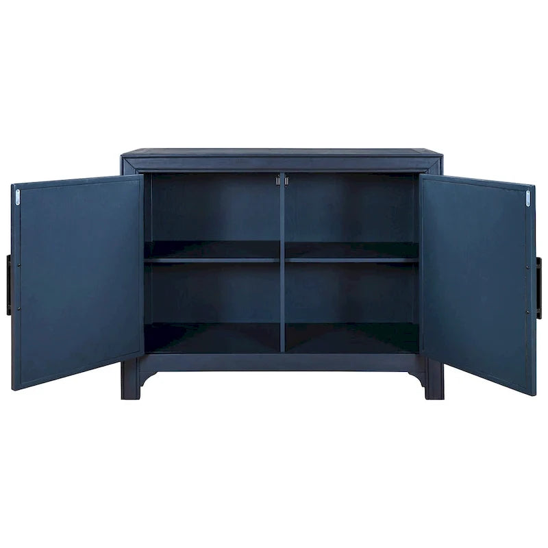 Console moderne Table de canapé pour salon avec 2 étagères