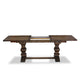 East West Furniture Ensemble de salle à manger composé d'une table rectangulaire en bois et de chaises rembourrées, Jacobean (options de pièces)