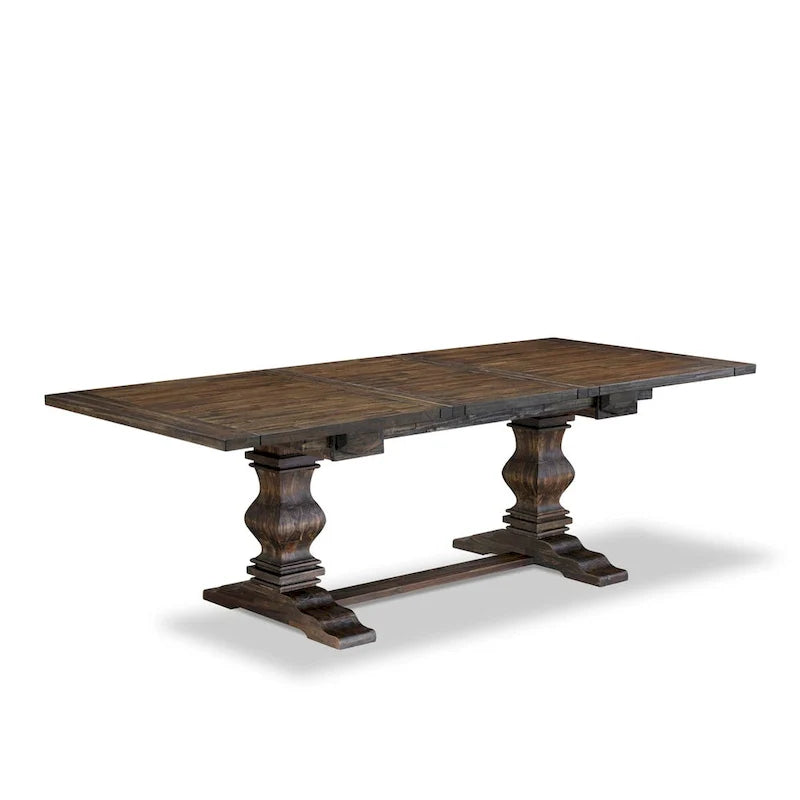 Ensemble de salle à manger 11 pièces East West Furniture - une table à manger et 10 chaises en tissu lin sable clair (options de finition)