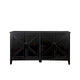Armoire de rangement sur pied de 59 po avec 4 portes buffet