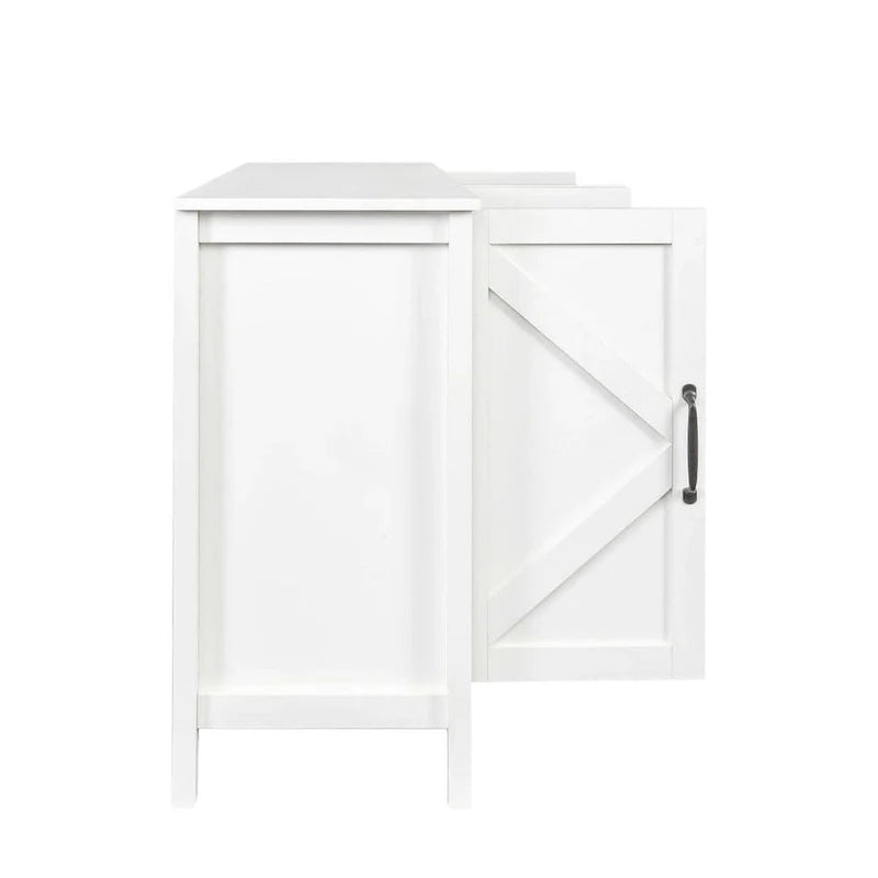 Buffet/Vaisselier autoportant de 59 po avec 4 portes