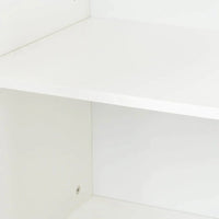 Armoire de rangement sur pied de 59 po avec 4 portes buffet