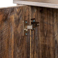 Armoire de rangement sur pied de 59 po avec 4 portes buffet