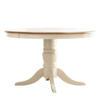 Table à manger bicolore antique champêtre Mackenzie par iNSPIRE Q Classic