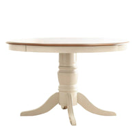 Table à manger bicolore antique champêtre Mackenzie par iNSPIRE Q Classic