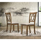 Ensemble de 2 chaises de salle à manger rembourrées