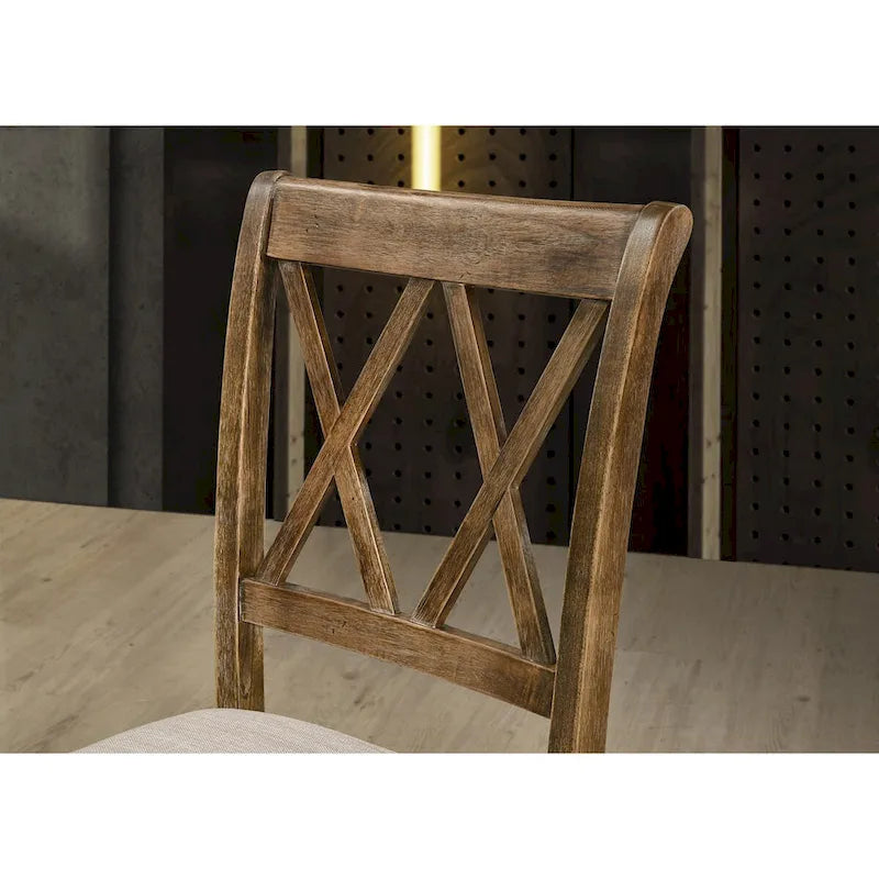 Ensemble de 2 chaises de salle à manger rembourrées
