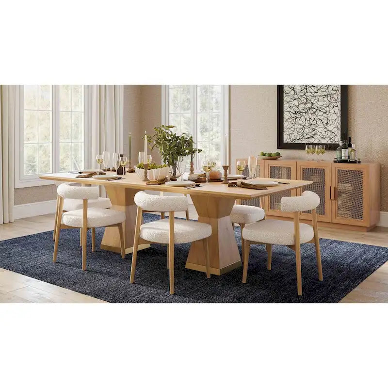 Table à manger rectangulaire Nolan
