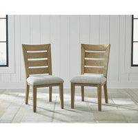 Signature Design by Ashley Galliden - Chaise de salle à manger - 19,75 L x 25 P x 38,5 H