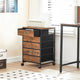 Classeur commode à 5 tiroirs - 15.7P x 15.7L x 25.7H
