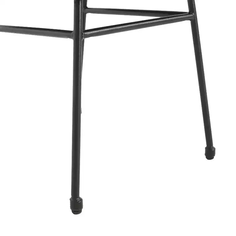 Christopher Knight Home Chaise de salle à manger en rotin tressé et cadre en fer Wtroup