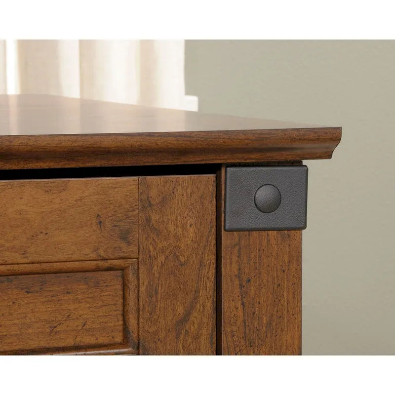 Bureau informatique d'angle Carson Forge Wc A2