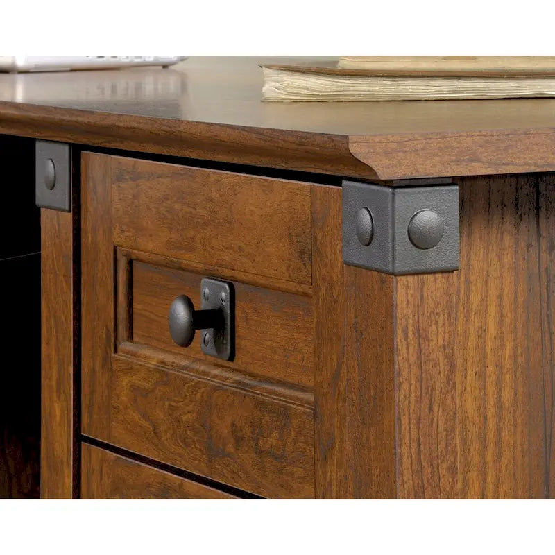 Bureau informatique d'angle Carson Forge Wc A2