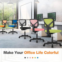 Chaise de bureau confortable rembourrée en cuir PU, chaise de bureau à domicile avec accoudoirs et pivot réglable