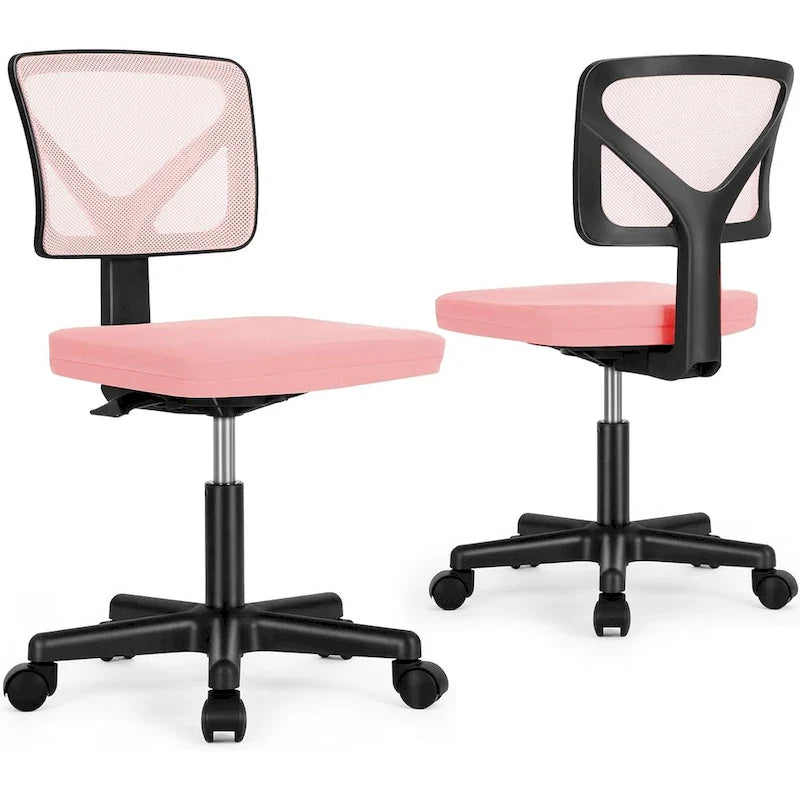 Chaise de bureau confortable rembourrée en cuir PU, chaise de bureau à domicile avec accoudoirs et pivot réglable