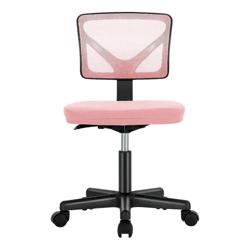 Chaise de bureau confortable rembourrée en cuir PU, chaise de bureau à domicile avec accoudoirs et pivot réglable