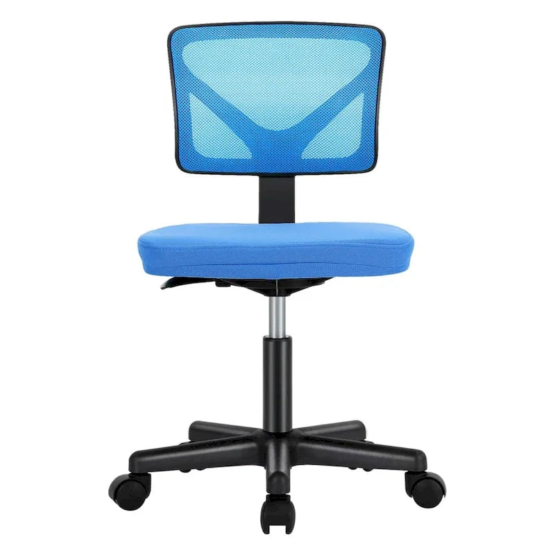 Chaise de bureau confortable rembourrée en cuir PU, chaise de bureau à domicile avec accoudoirs et pivot réglable