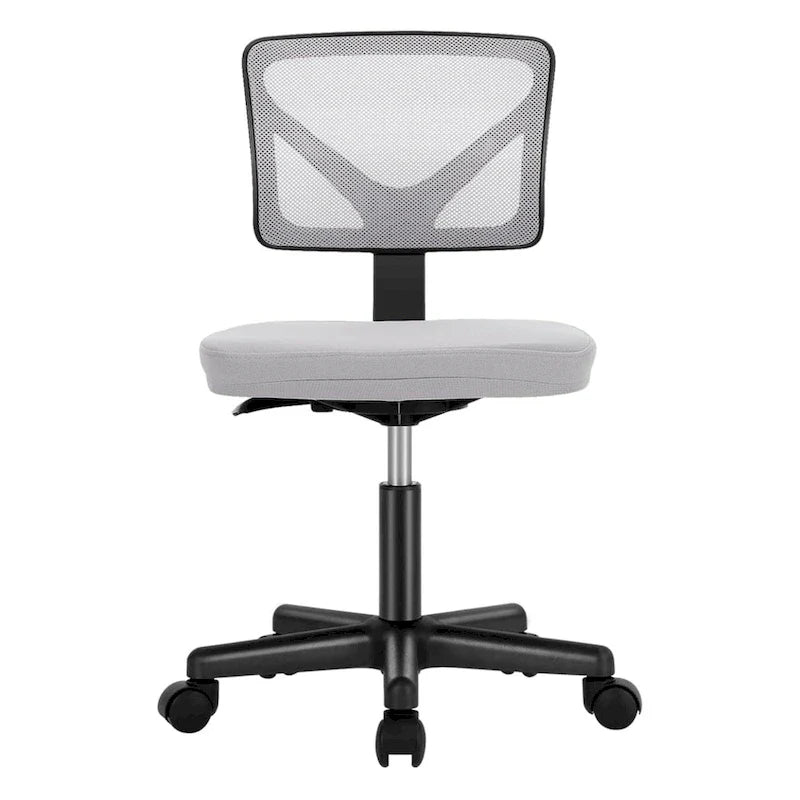 Chaise de bureau confortable rembourrée en cuir PU, chaise de bureau à domicile avec accoudoirs et pivot réglable