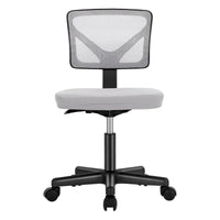 Chaise de bureau confortable rembourrée en cuir PU, chaise de bureau à domicile avec accoudoirs et pivot réglable