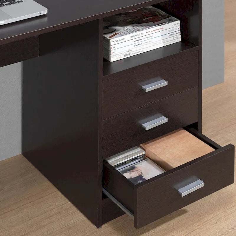 Bureau informatique classique à 3 tiroirs Modern Designs