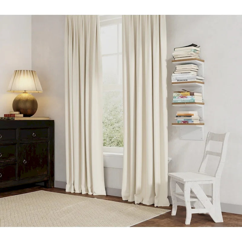 Chaise de bibliothèque pliante Carolina Living - Blanc antique