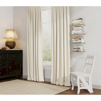 Chaise de bibliothèque pliante Carolina Living - Blanc antique
