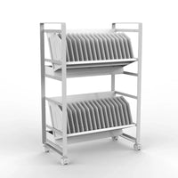Chariot de recharge ouvert pour 32 tablettes/Chromebooks