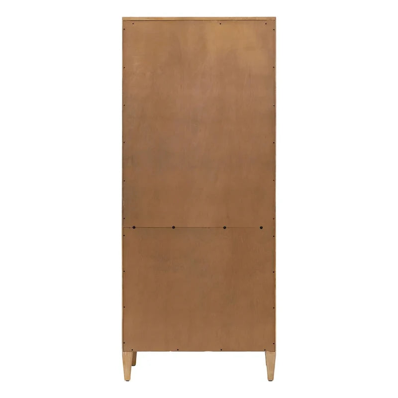 Bibliothèque moderne en bois, étagère de bureau, meuble de rangement, entièrement assemblé, marron clair