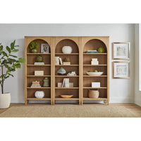 Bibliothèque moderne en bois, étagère de bureau, meuble de rangement, entièrement assemblé, marron clair
