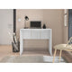 Bureau d'ordinateur moderne 89 cm de large Meuble de bureau pour petits espaces Design minimaliste Table d'étude compacte pour PC et ordinateur portable